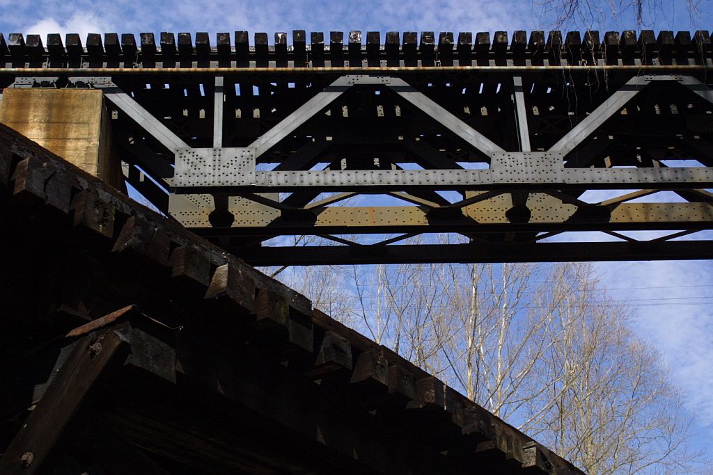 Steel Truss Bridge on the R-Line