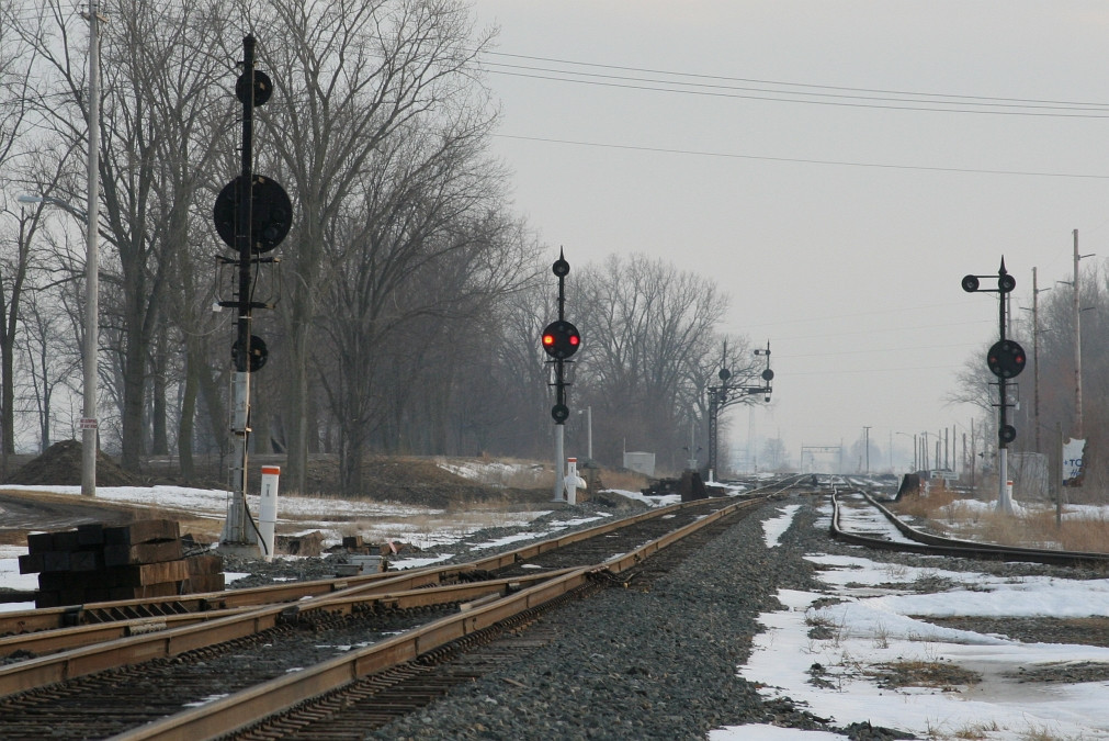 B&O signals on the Toledo sub facing south