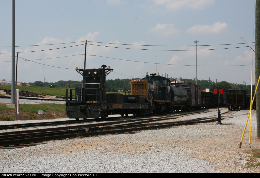 CSX 9193 - Remote Car Powering CSX 1105