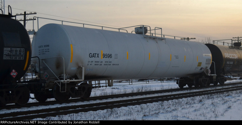 GATX 9596