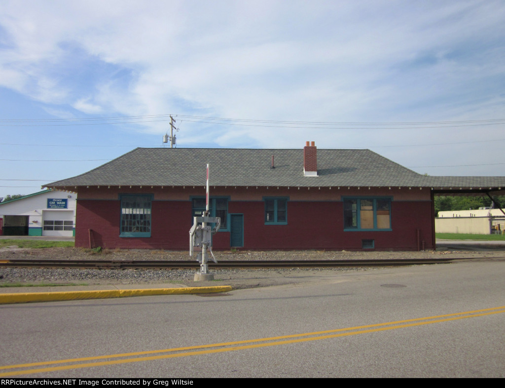 Former Cambridge Springs trolley station