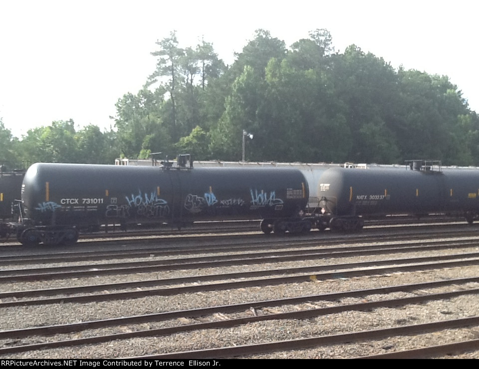 CTCX Tanker Car 731011 & NATX Tanker Car 303237