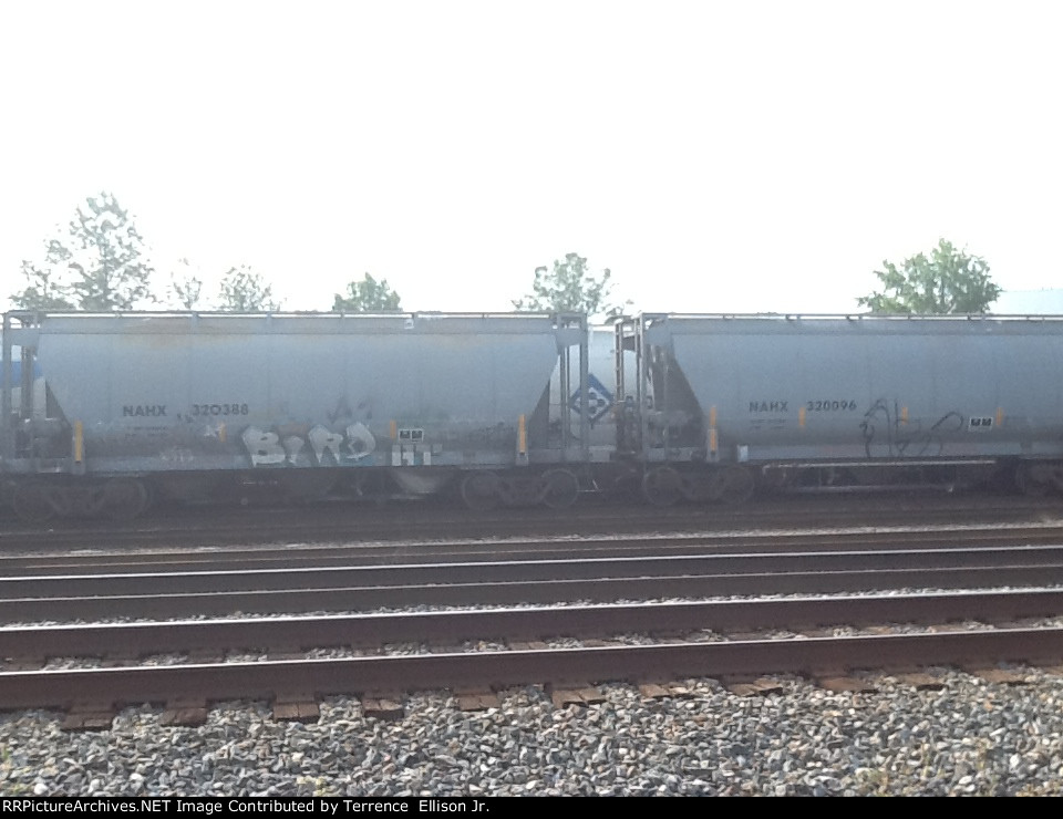 NAHX Covered Hoppers 320386 & 320096