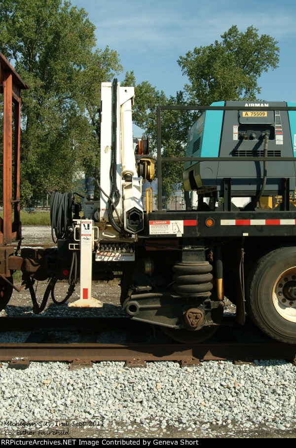 Amtrak AX 24769 Hy-Rail truck