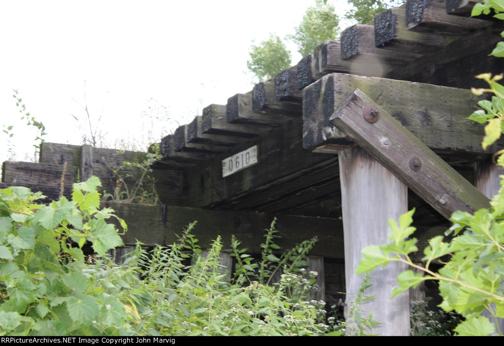 Abandoned CN&W Bridge across Cottonwood River
