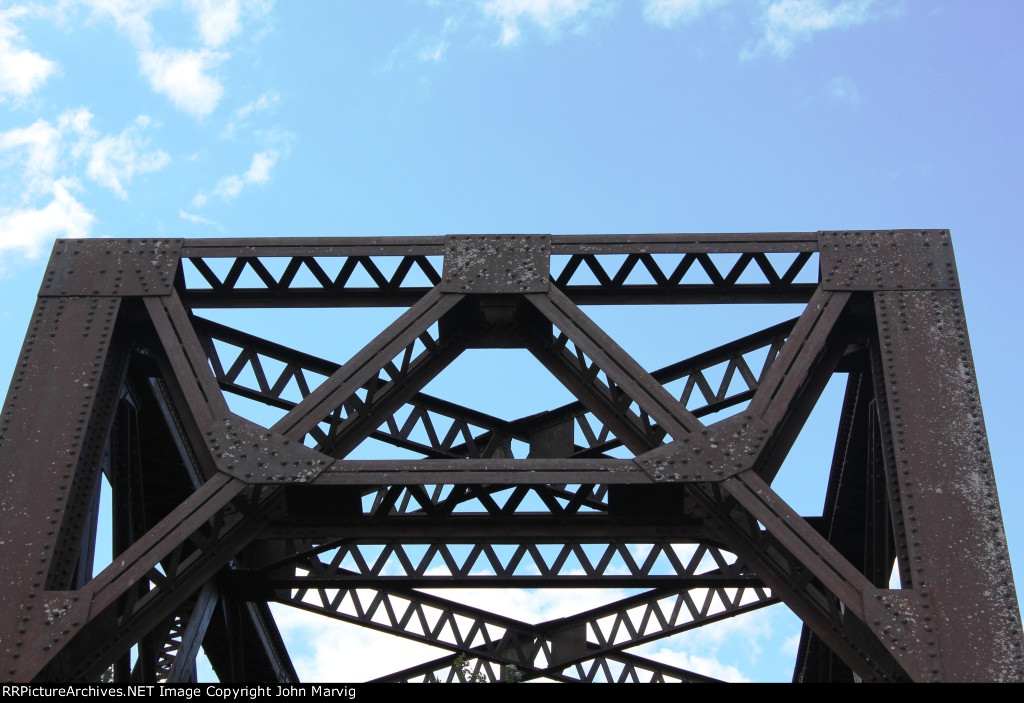 Abandoned CN&W Bridge across Cottonwood River