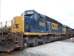 CSX SD40-2 8050