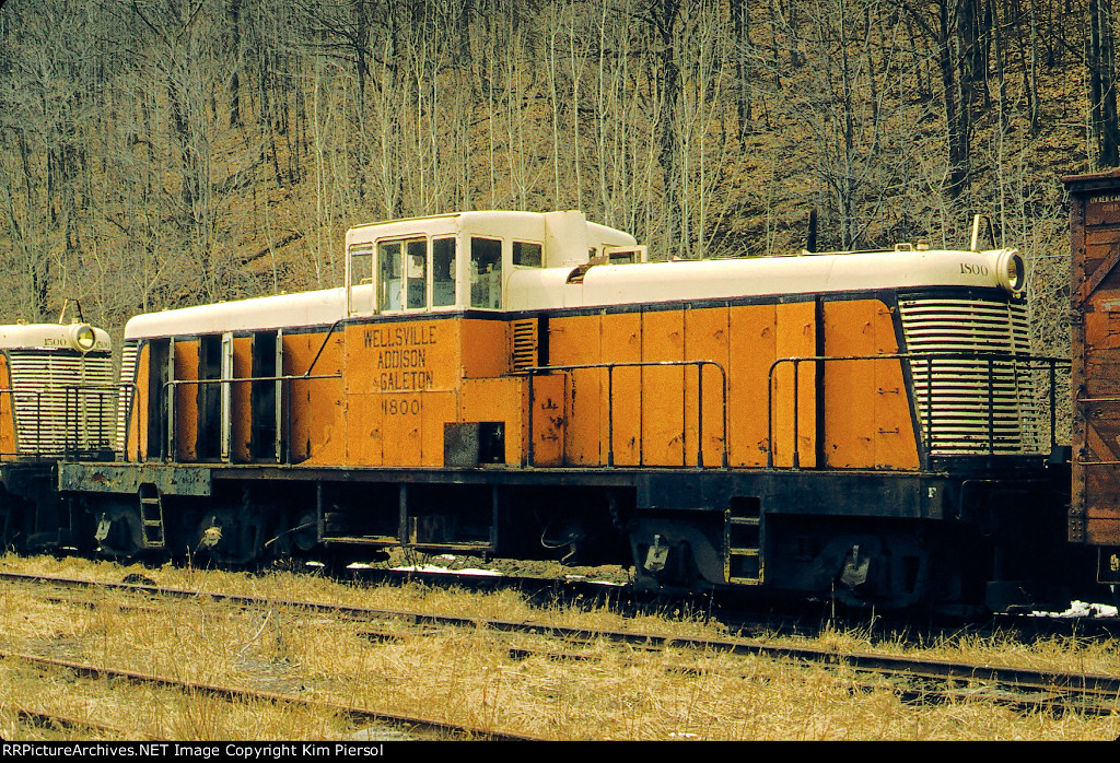 Wellsville Addison & Galeton 1800 132Tonner