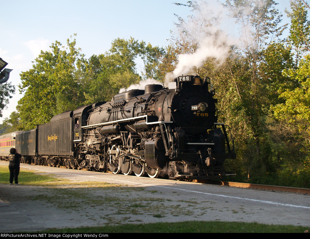 By the Boston Mill station at a runby.