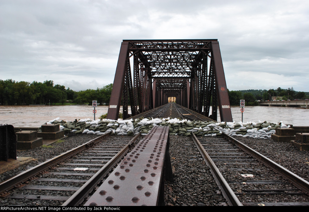 Haven't seen sandbags here since 1972