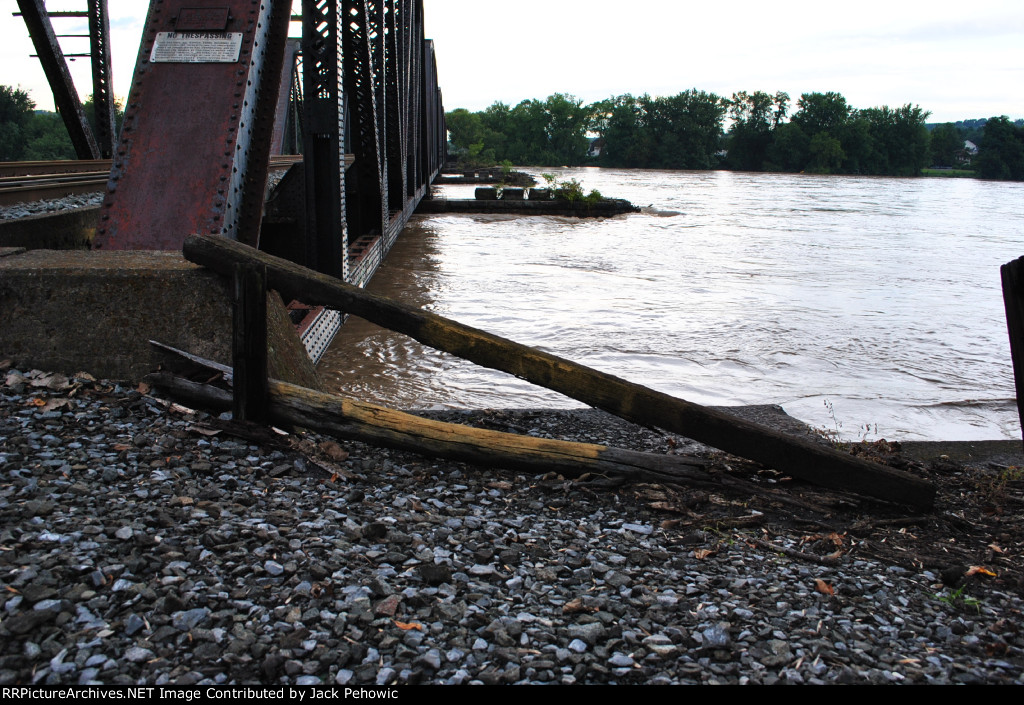 Island Park Looking toward Northumberland Pa