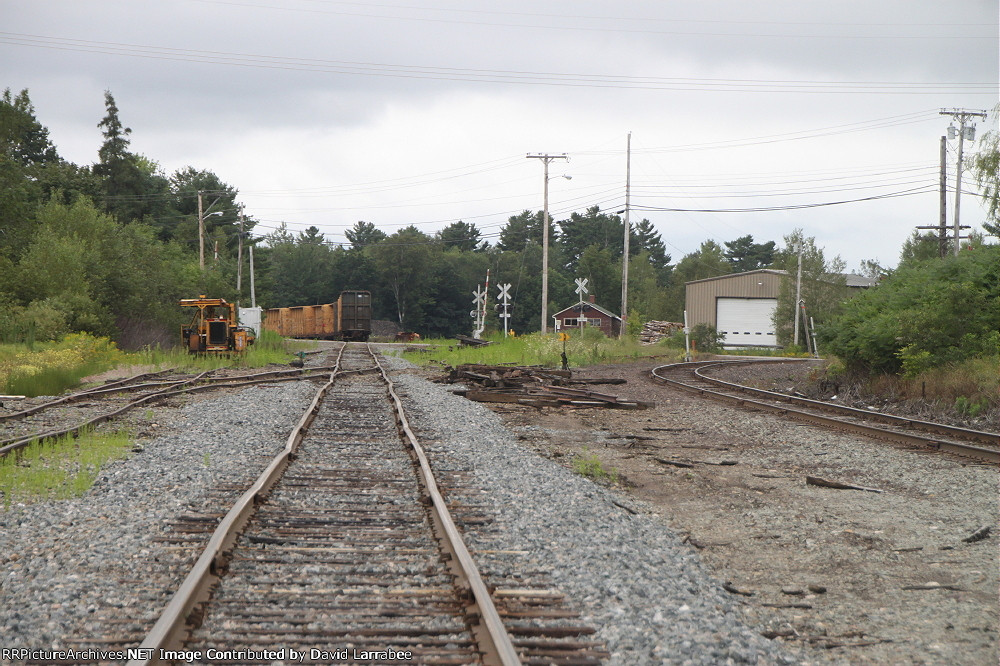 Looking west from Mill Road Xiong