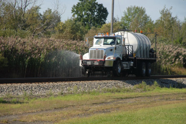 weed sprayer truck at westfield ny 