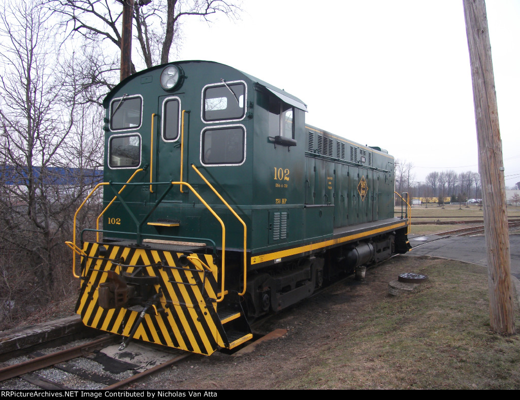 SMS 102 parked for the day