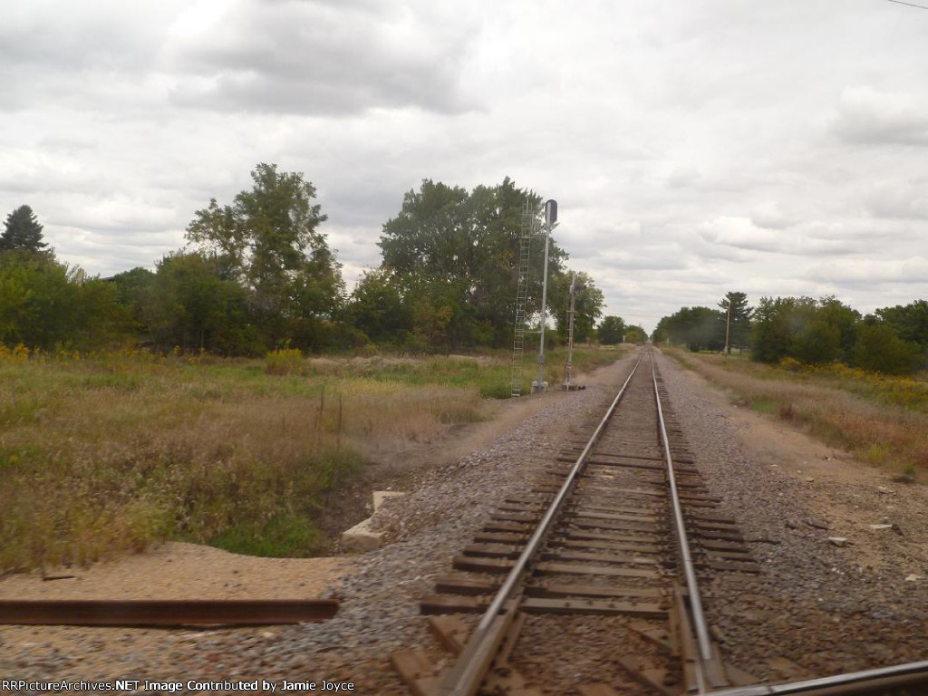 Crossing the UP Troy Grove Subdivision