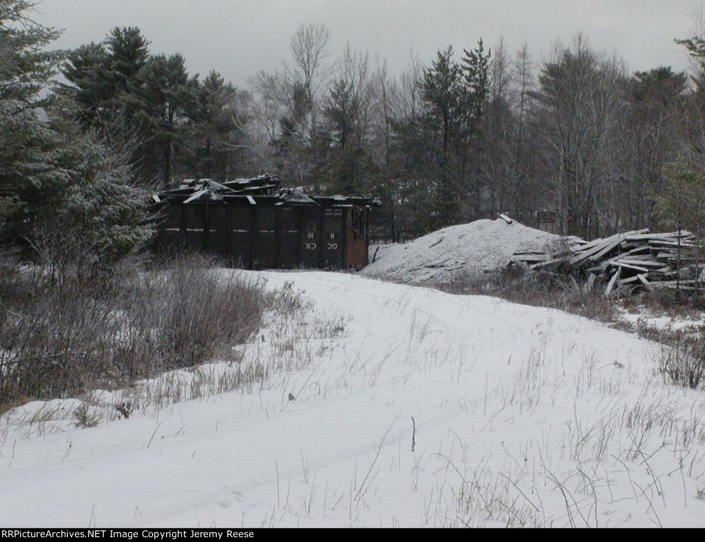 GCCX 1110 caught laying down on the job