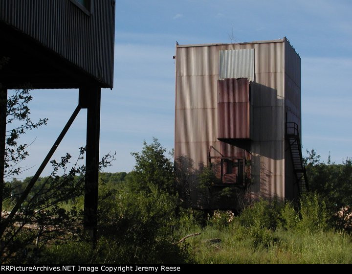 Loader building taken from ground level