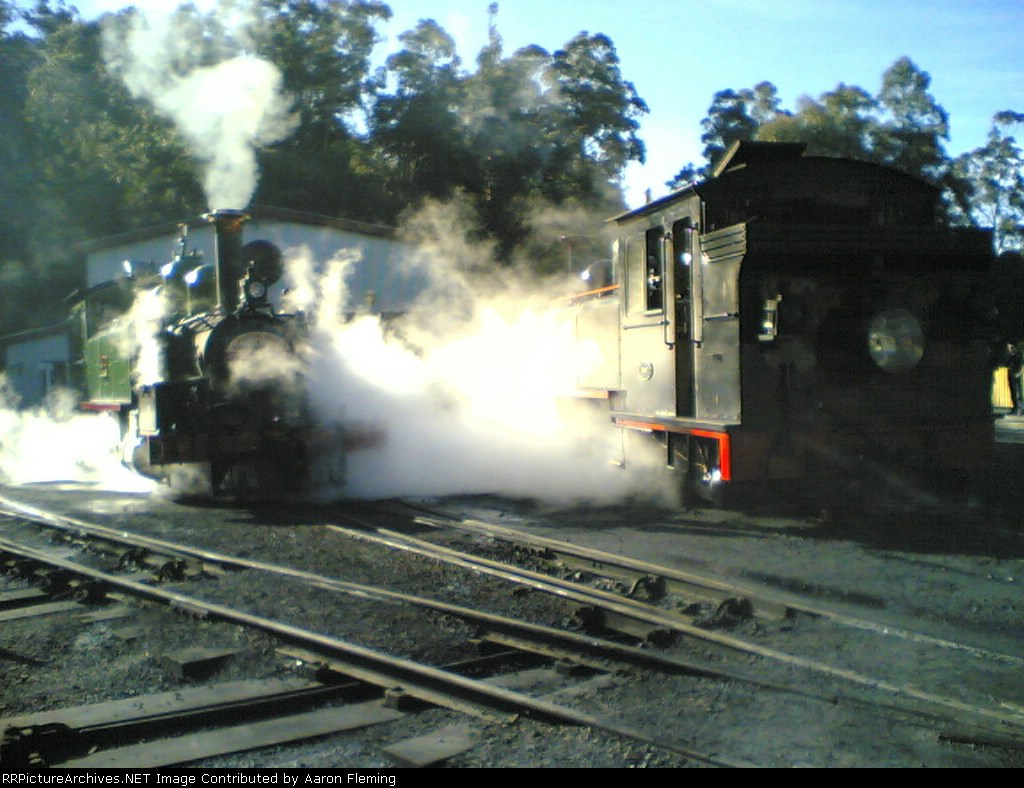 7A and 12A in the yard before double heading