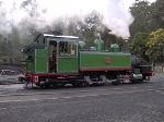 6A steaming in the yard