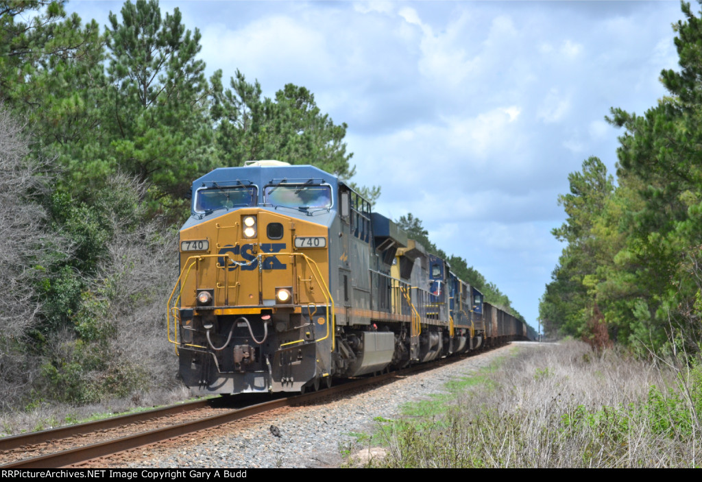 CSX ES44AH 740