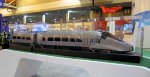 AGV trainset model at Alstom booth