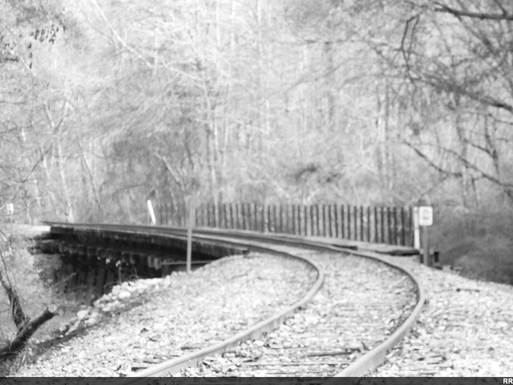 BRIDGE OVER THE "WHITE OAK CREEK".