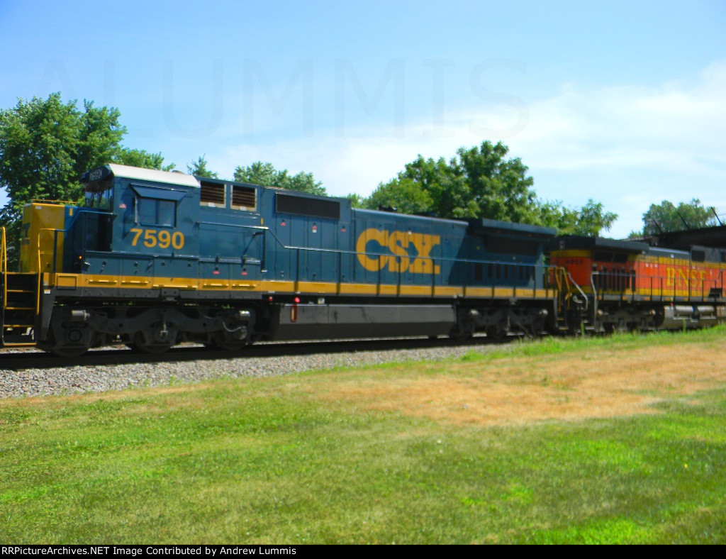 CSX YN3 in Galesburg