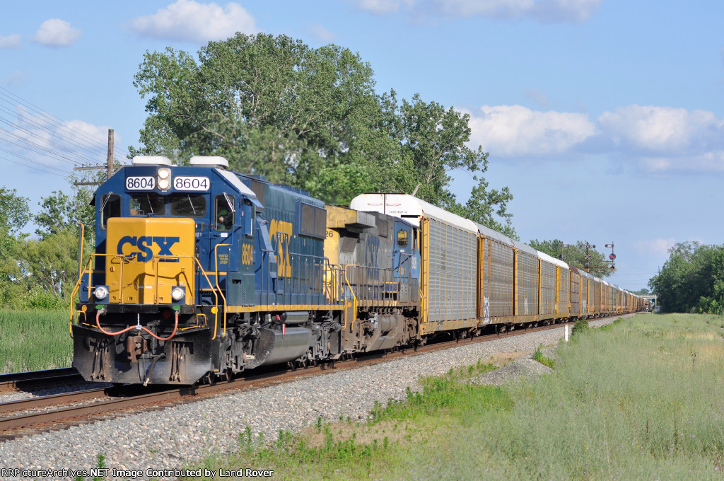 CSXT 8604 On CSX S 226 - 08