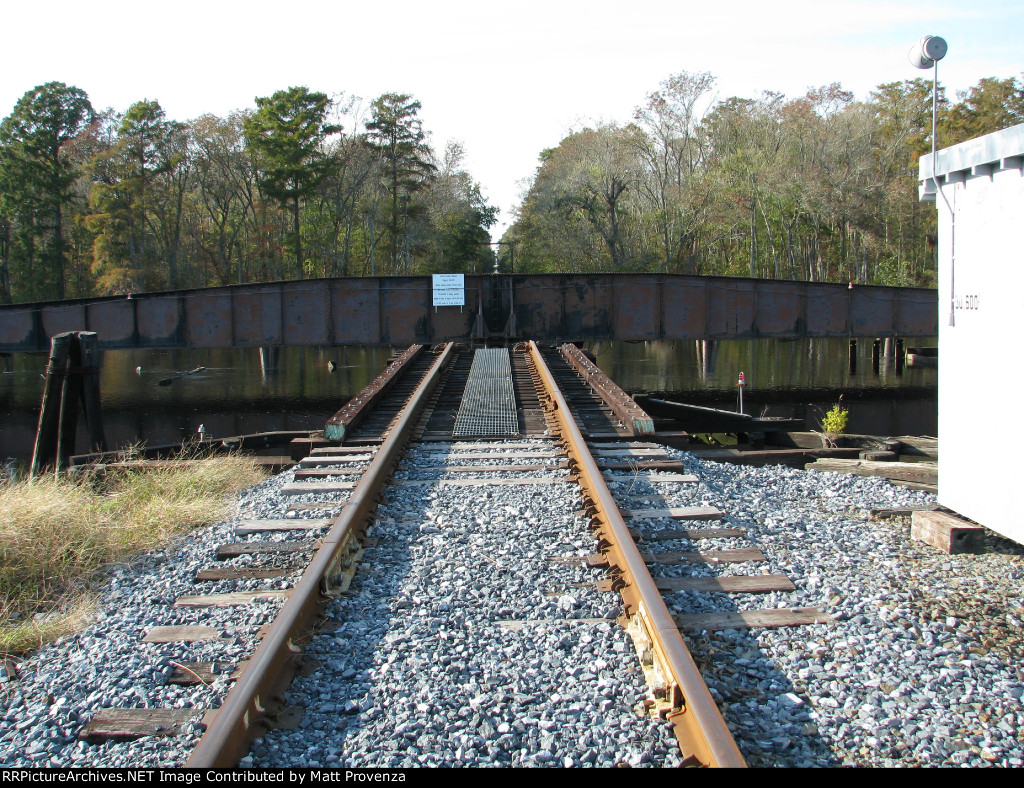 moveable bridge near Cass Tower 
