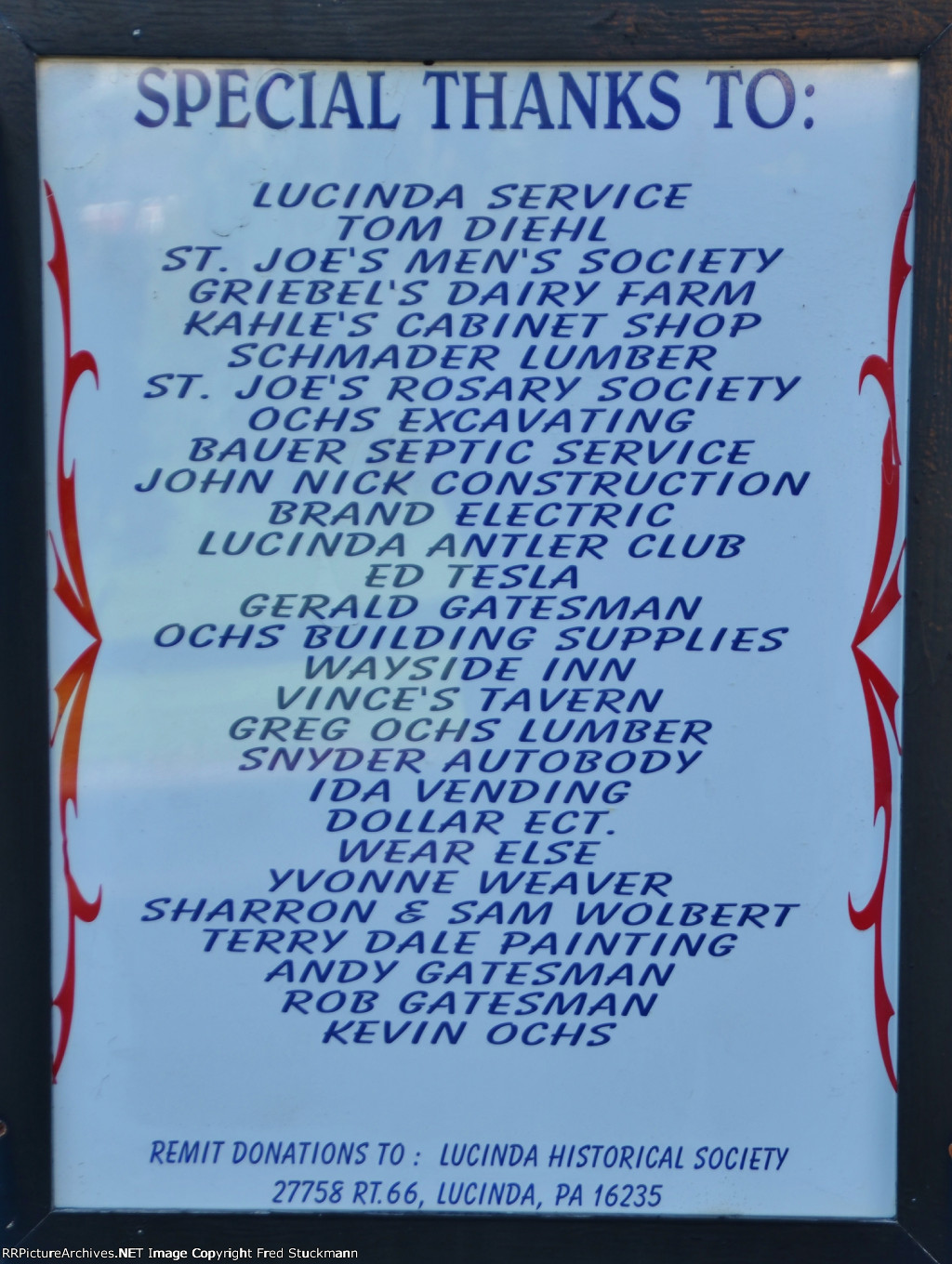 Those who made it possible.