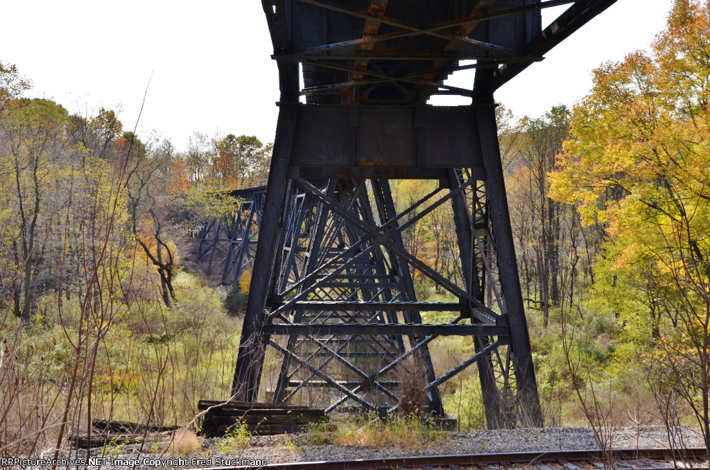 From an abandoned business' driveway.