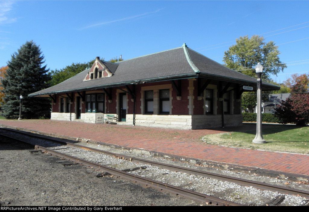 Former Lake Shore & Michigan Southern Station, south trackside view