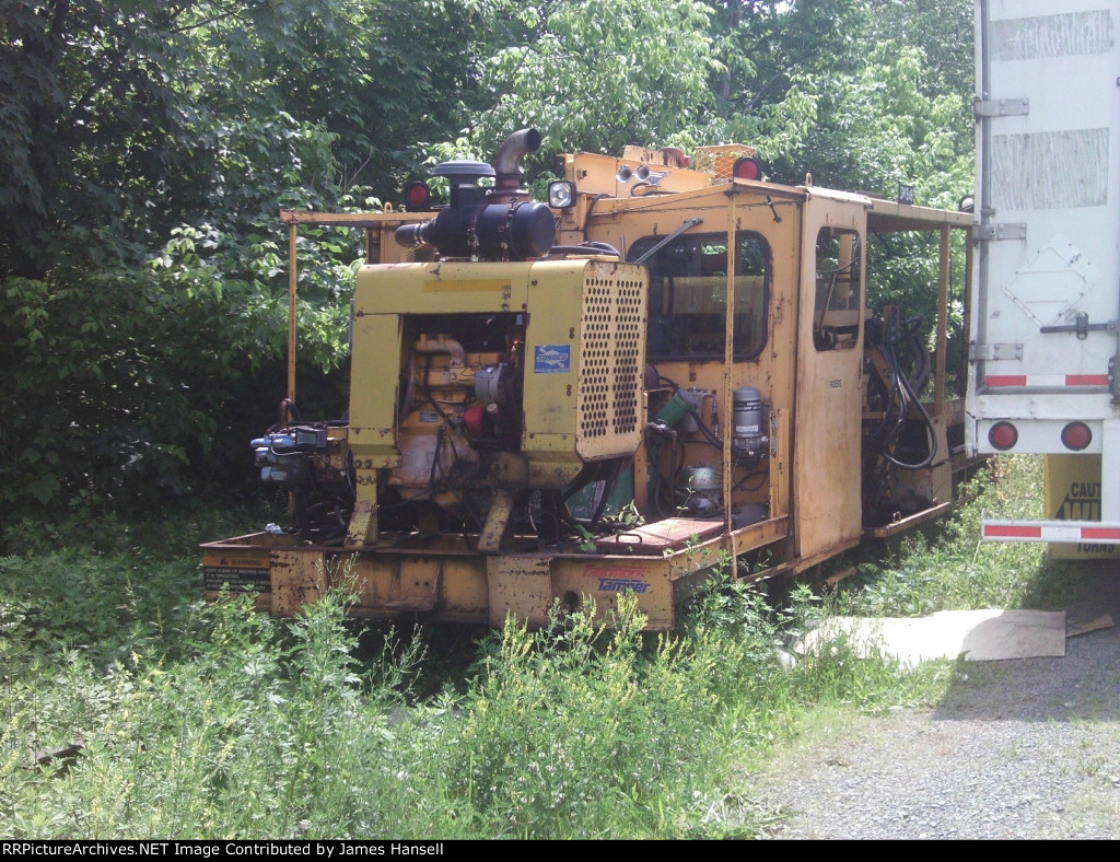 Abandoned track Tamper 