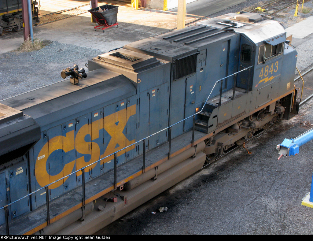 CSXT EMD SD70ACe 4843