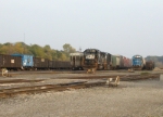 NS 38J and B16 in the yard