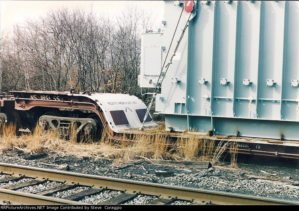 Partial View of Depressed Center of NS 185555 