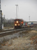 Diesels and wind turbines