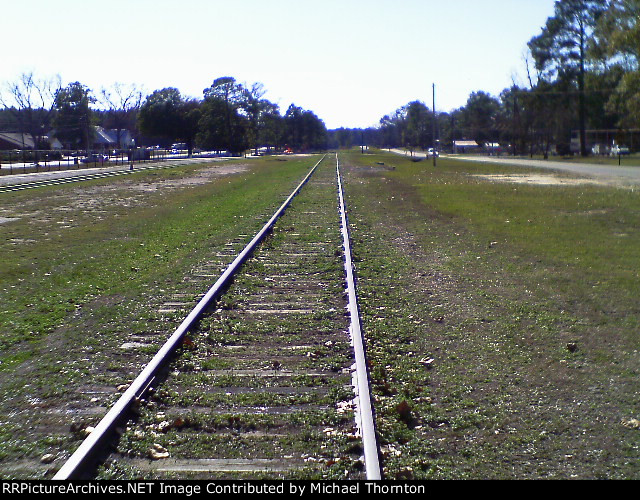 HOG Track facing west
