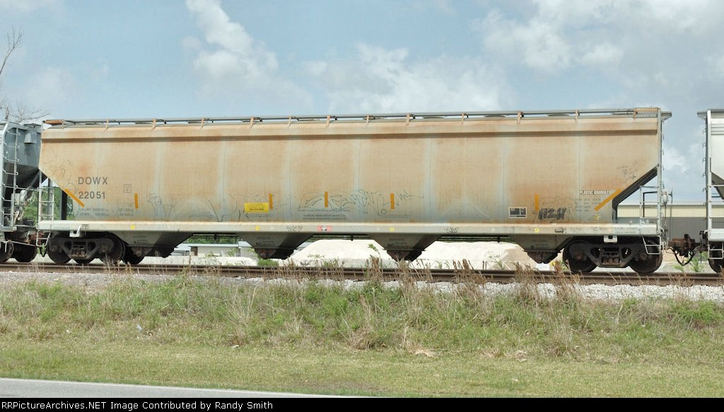 Dow Chemicals, 4 Bay Covered Hopper