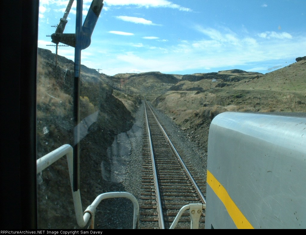 headed down the line