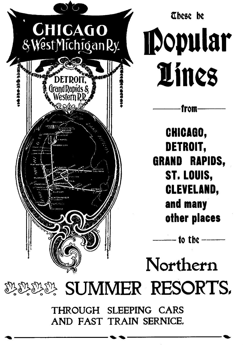 Chicago & West Michigan flyer