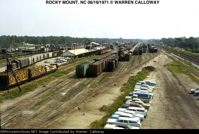 Rocky Mount yard from CO Tower