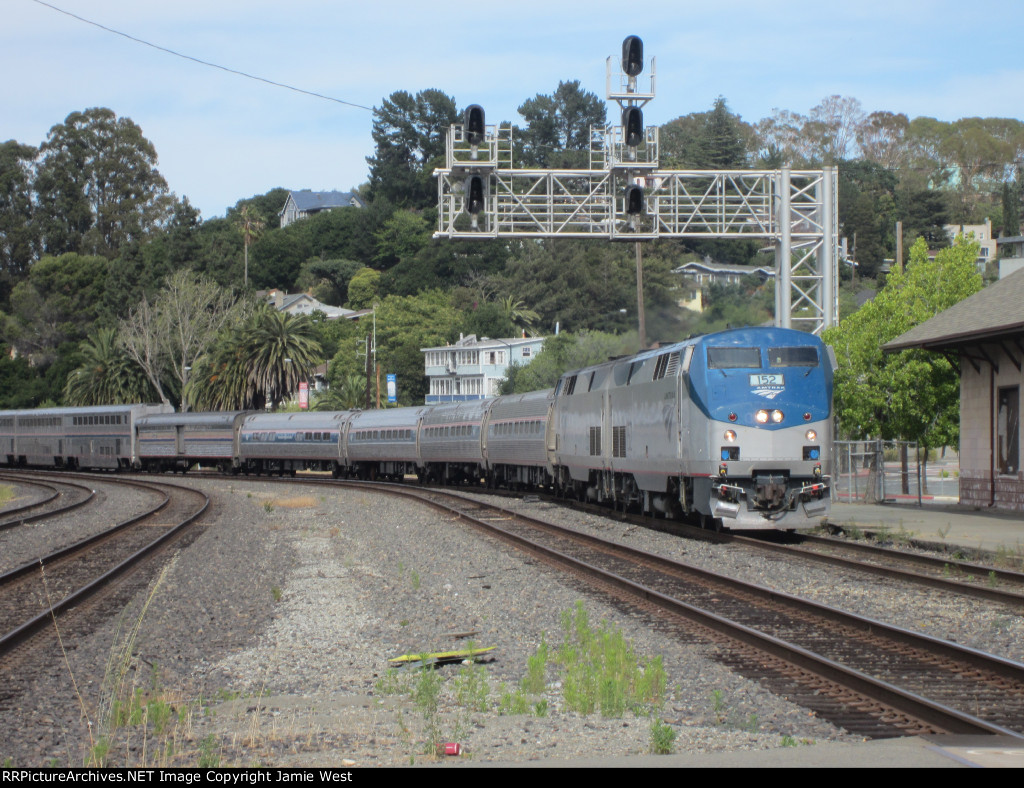 Amtrak #5 at Martinez