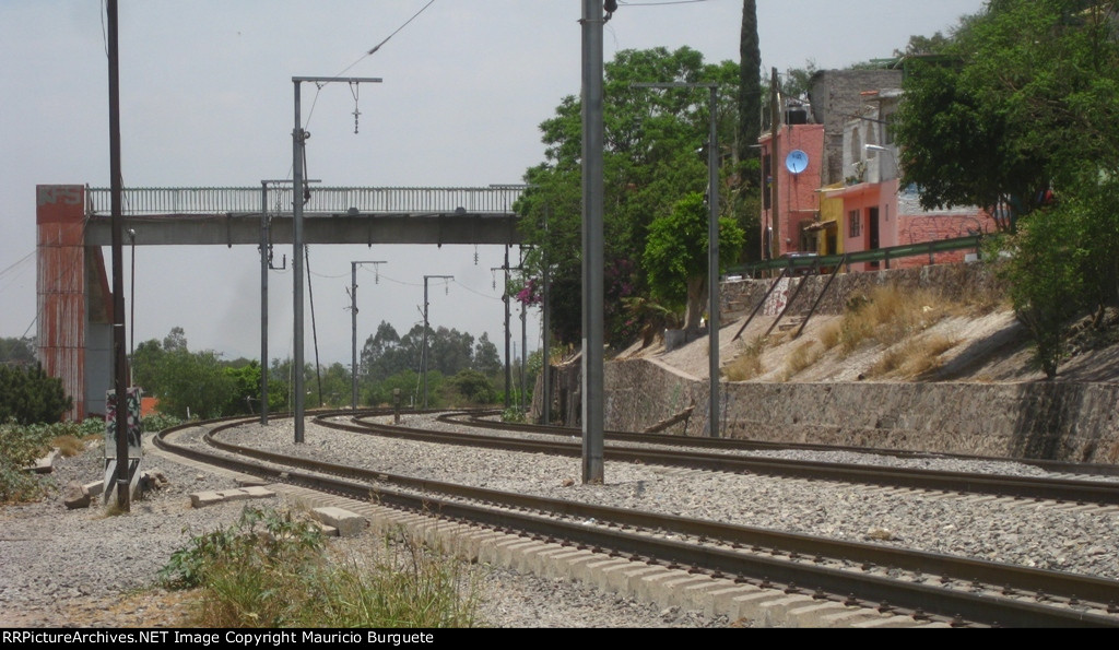 Ferromex and KCSM tracks at Hercules Station