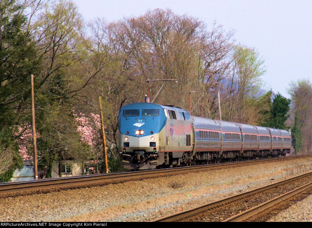 AMTK 84 Train 43 "Pennsylvanian"