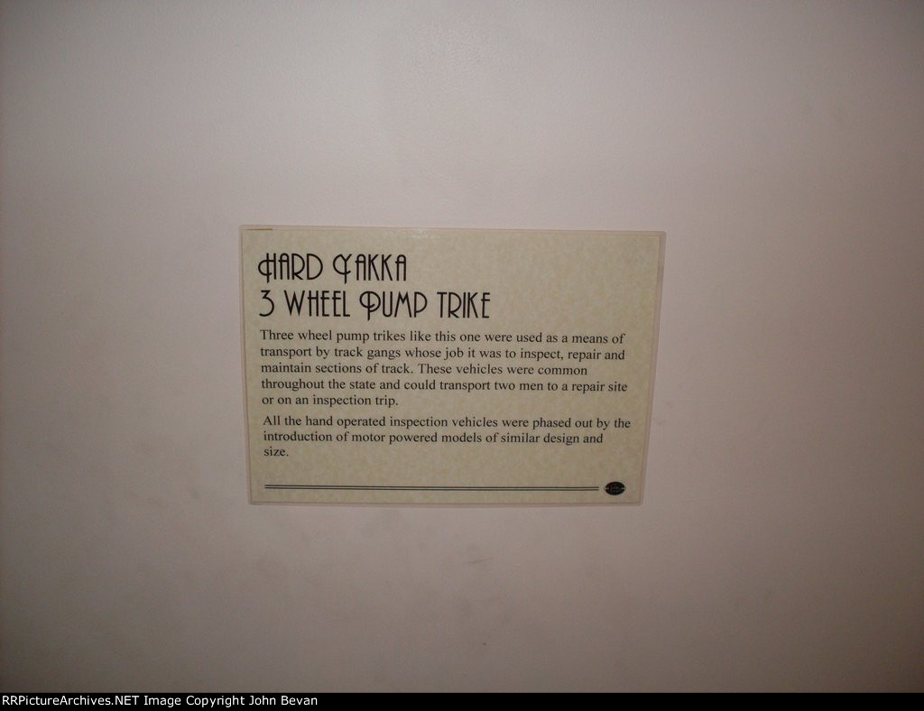 Hard Yakka 3 wheel pump trike info