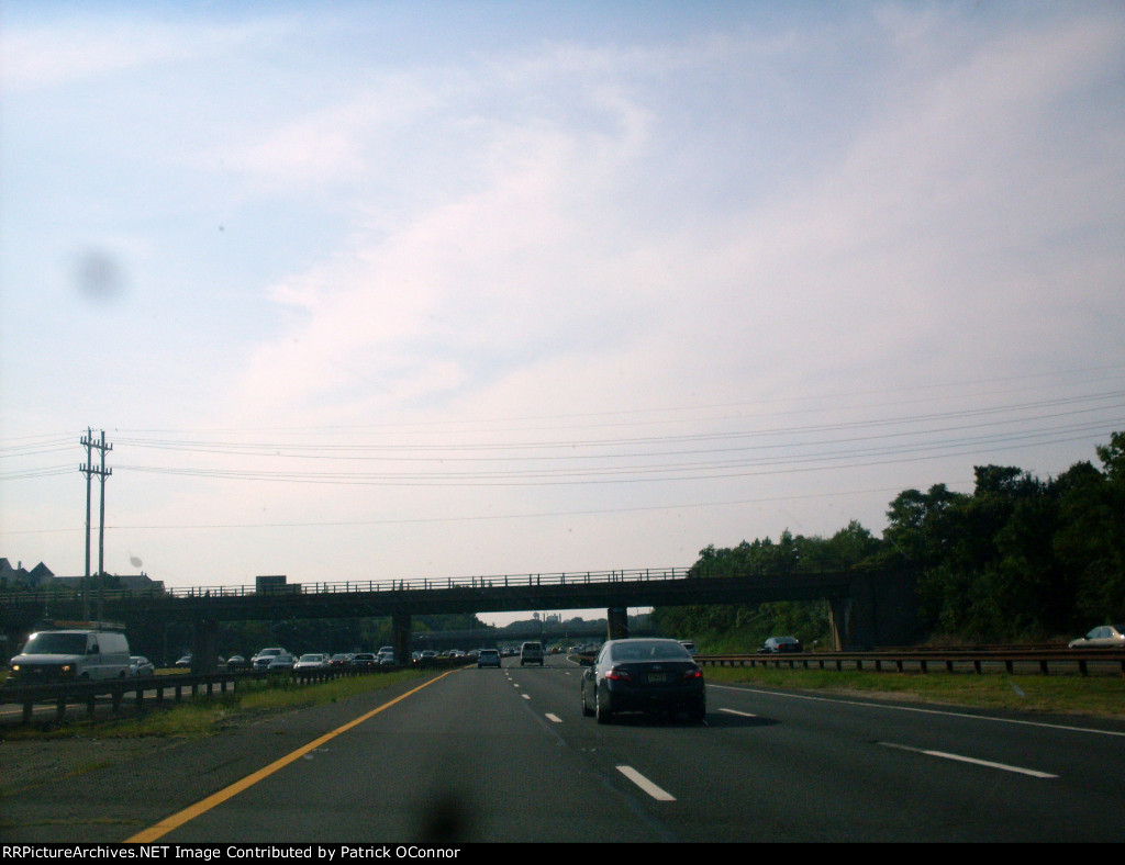 Former CNJ Seashore Branch over the Parkway