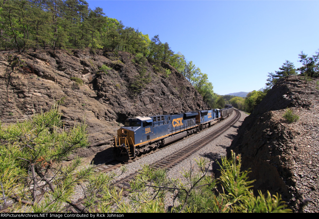 Coal empties at Moss Run