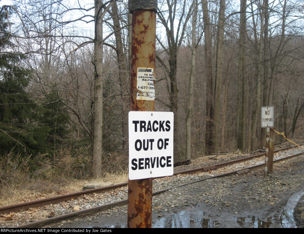 Tracks Out Of Service