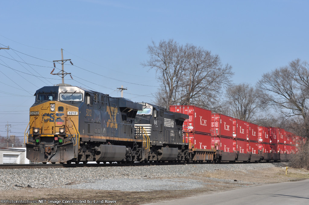 CSXT 5212 On NS 25 A
